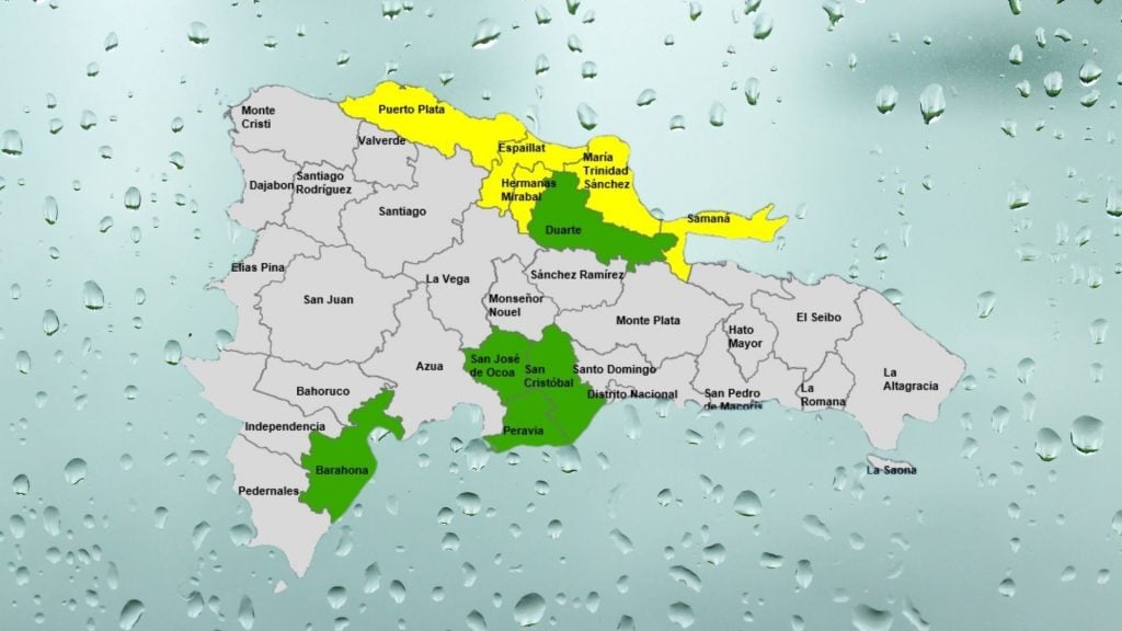 COE mantiene 5 provincias en alerta amarilla y 5 en verde por humedad y vaguada post thumbnail image