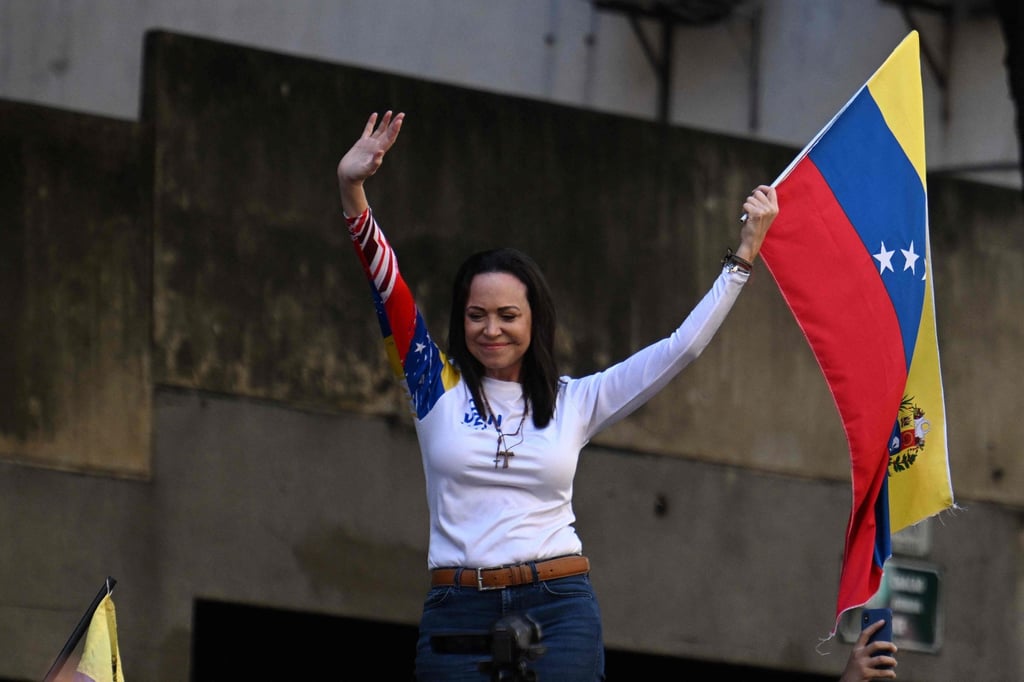 María Corina Machado denuncia fue interceptada al final de manifestación en Caracas post thumbnail image